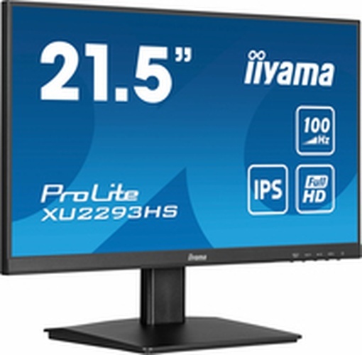 iiyama iiyama ProLite XU2293HS-B6 computer monitor 54.6 cm (21.5INCH) 1920 x 1080 pixels Full HD LED Black