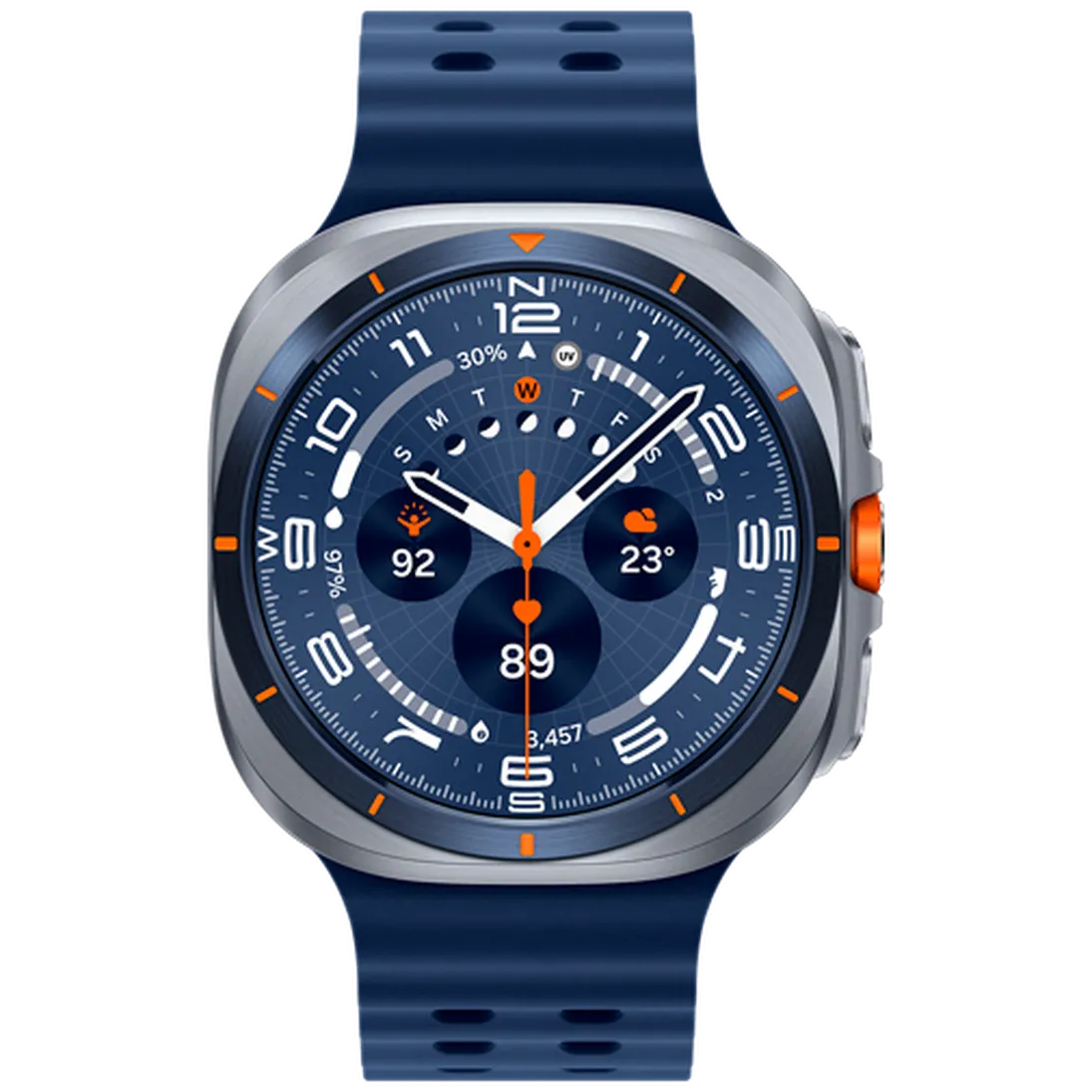 Samsung Samsung Galaxy Watch Ultra 2025 Smartwatch 47mm 4G LTE - Titanium Blauw