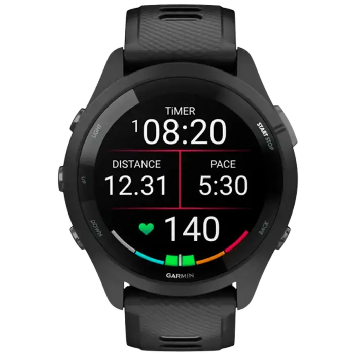 Garmin Garmin Forerunner 265 GPS Sporthorloge - AMOLED - Zwart
