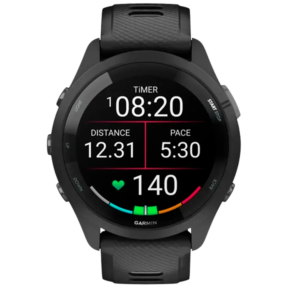 Garmin Garmin Forerunner 265 GPS Sporthorloge - AMOLED - Zwart