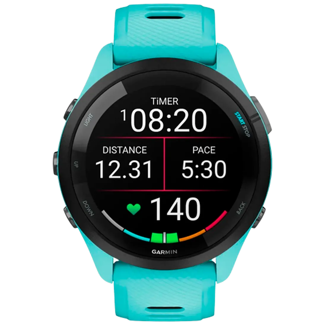 Garmin Garmin Forerunner 265 Sporthorloge - Blauw / Aqua