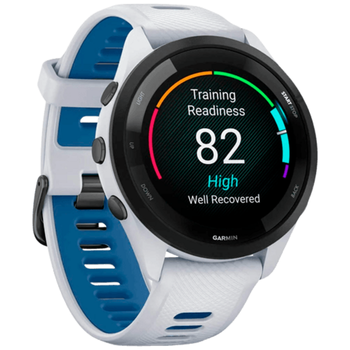 Garmin Garmin Forerunner 265 GPS Sporthorloge - Wit / Zwart (46 mm)