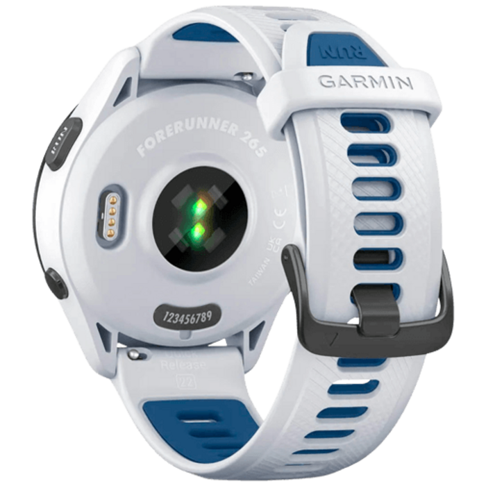 Garmin Garmin Forerunner 265 GPS Sporthorloge - Wit / Zwart (46 mm)
