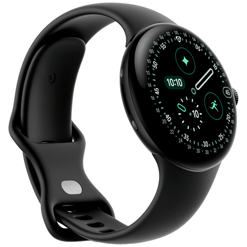 Google Google Pixel Watch 4 4G 45mm Smartwatch Zwart (Obsidian Band)