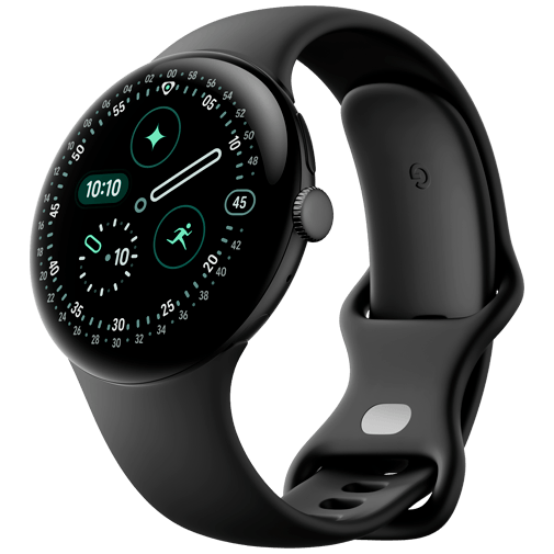 Google Google Pixel Watch 4 4G 45mm Smartwatch Zwart (Obsidian Band)