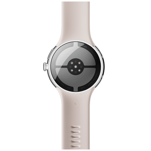 Google Google Pixel Watch 4 4G 45mm Smartwatch - Zilver / Beige Band