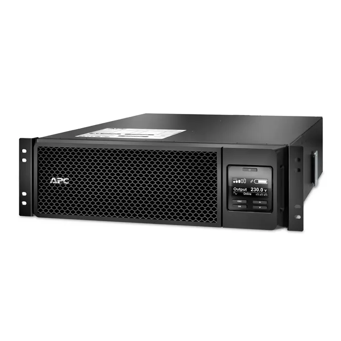 APC APC Smart-UPS SRT 5000VA RM 230V met Netwerkkaart 3U (SRT5KRMXLI)