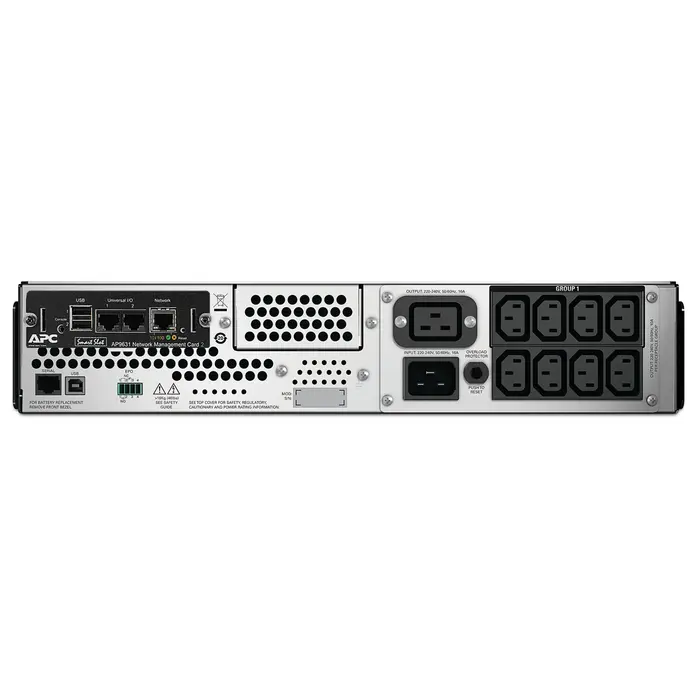 APC APC Smart-UPS SMT3000RMI2UNC 3000VA/2700W 2U Rackmount met Netwerkkaart