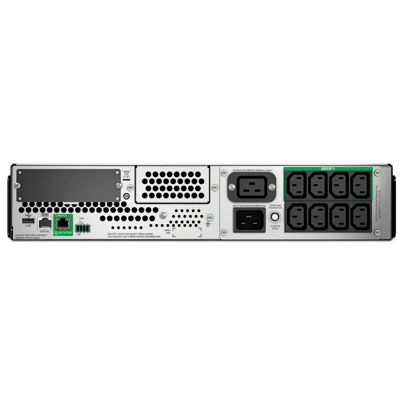 APC APC Smart-UPS SMT3000RMI2UC - 3000VA / 2700W 2U Rack UPS met SmartConnect