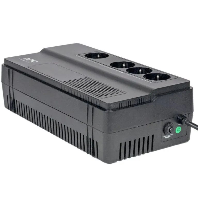 APC APC Back-UPS BV1000I-GR - 1000VA / 600W Noodstroomvoeding met 4x Schuko