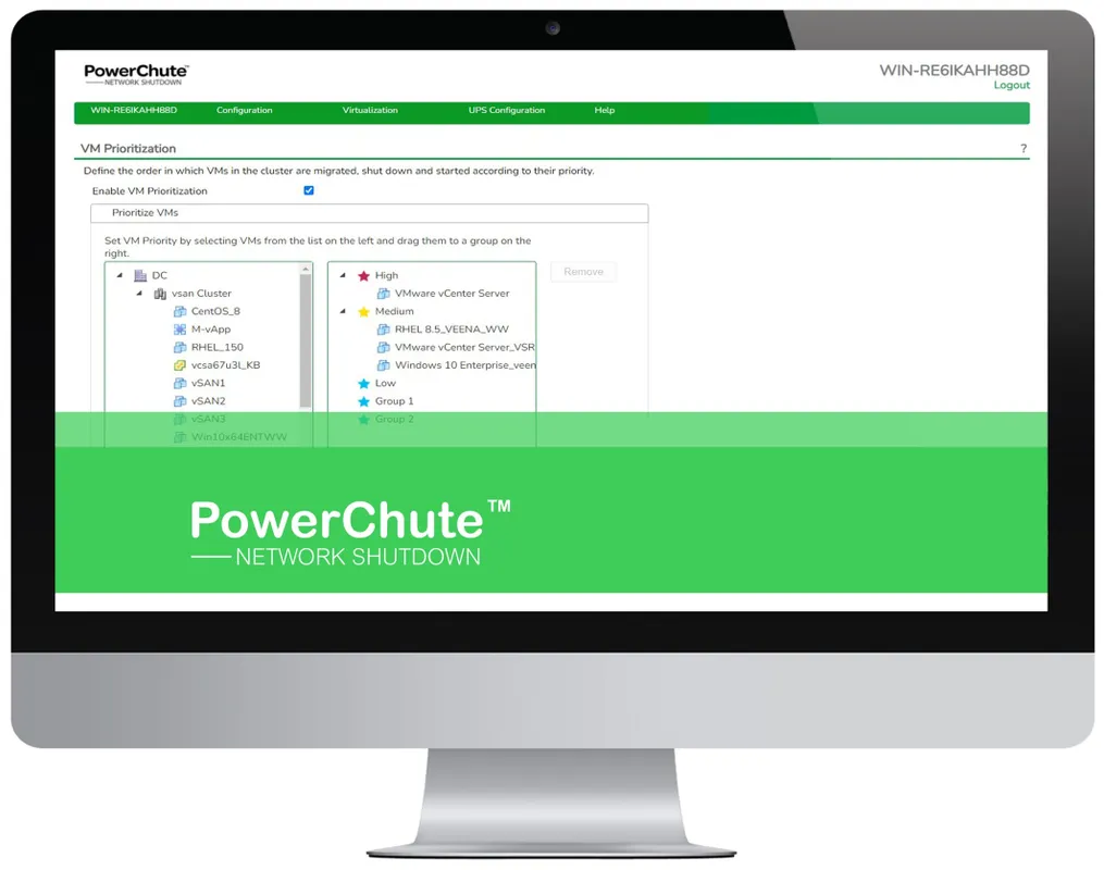 APC APC PowerChute Network Shutdown Virtualization & HCI 3-Jaar