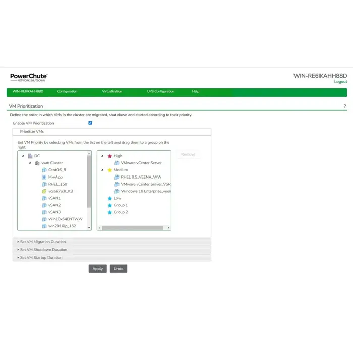 APC APC PowerChute Network Shutdown Virtualization & HCI 3-Jaar