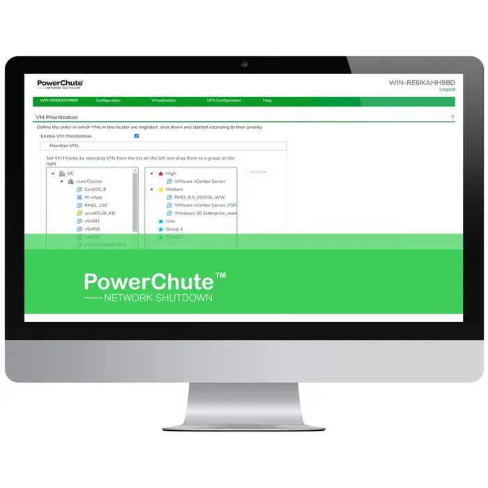 APC APC PowerChute Network Shutdown Virtualization and HCI (5 Jaar)