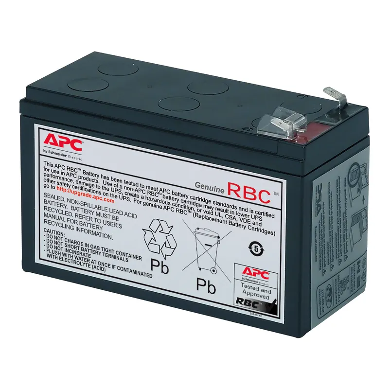 APC APC RBC2 Vervangingsbatterij (12V, 7Ah) voor APC UPS
