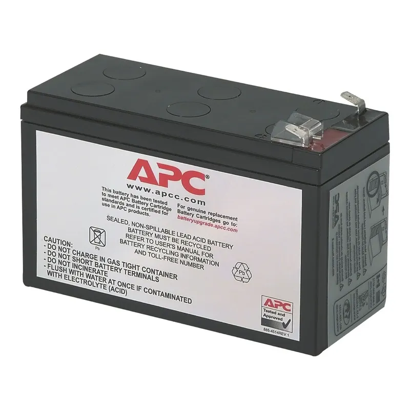 APC APC RBC2 Vervangingsbatterij (12V, 7Ah) voor APC UPS