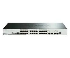 D-Link D-Link DGS-1510-28P Managed PoE Switch (24x GbE, 2x SFP+, 193W)
