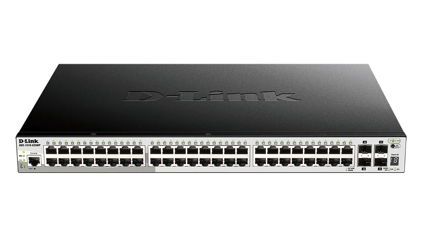 D-Link D-Link DGS-1510-20 Managed Gigabit Switch (16x GbE, 2x SFP+, 2x SFP)