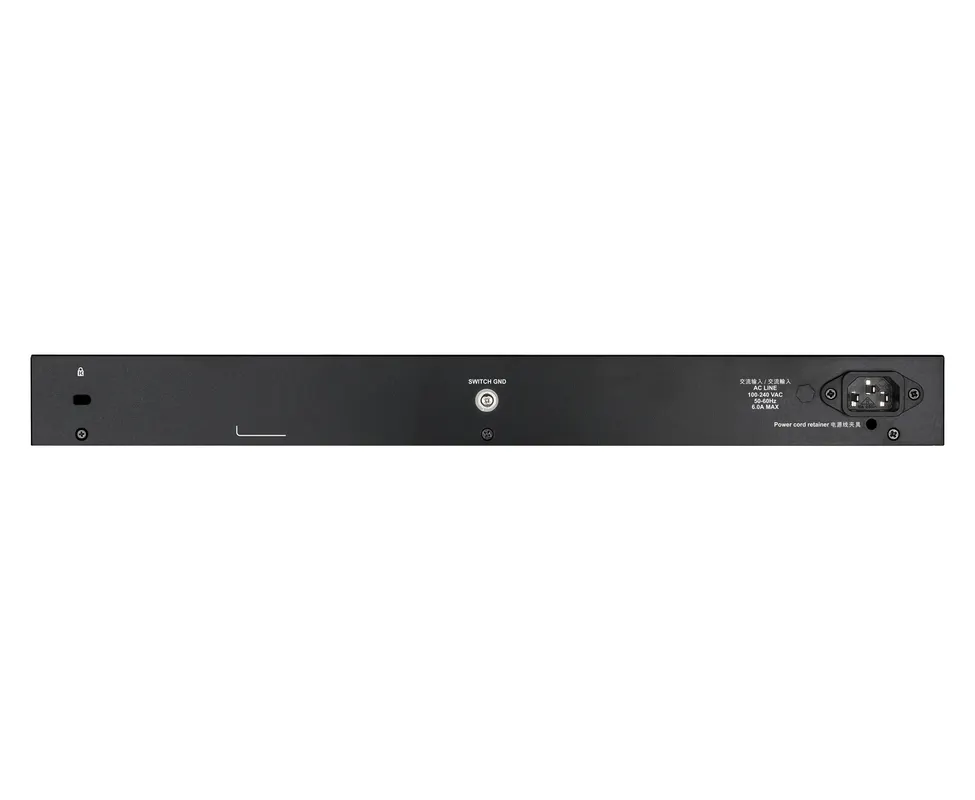D-Link D-Link DGS-1250-28XMP Managed Switch - 24x PoE+ (370W) & 4x 10G SFP+