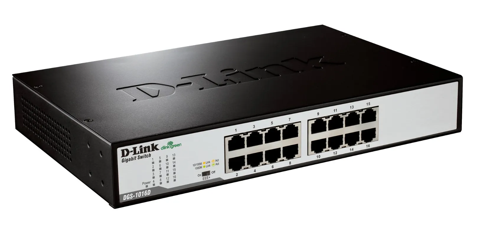 D-Link D-Link DGS-1016D 16-Poorts Gigabit Switch (Unmanaged)
