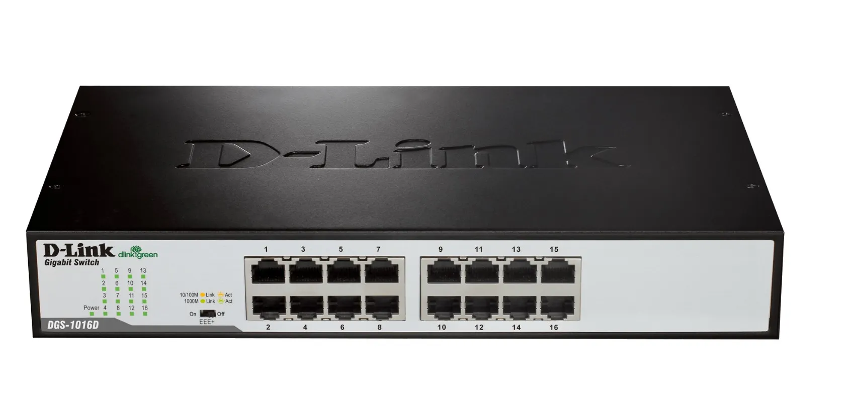 D-Link D-Link DGS-1016D 16-Poorts Gigabit Switch (Unmanaged)