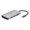 D-Link D-Link DUB-M810 8-in-1 USB-C Hub met HDMI, 100W PD & Gigabit LAN