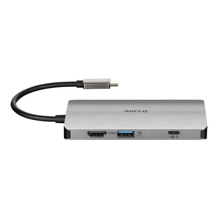 D-Link D-Link DUB-M810 8-in-1 USB-C Hub met HDMI, 100W PD & Gigabit LAN