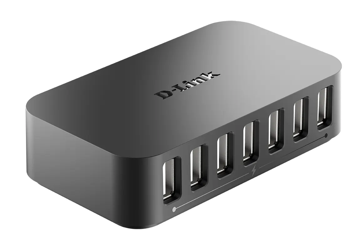 D-Link D-Link DUB-H7 USB 2.0 Hub - 7 Poorten met Externe Voeding