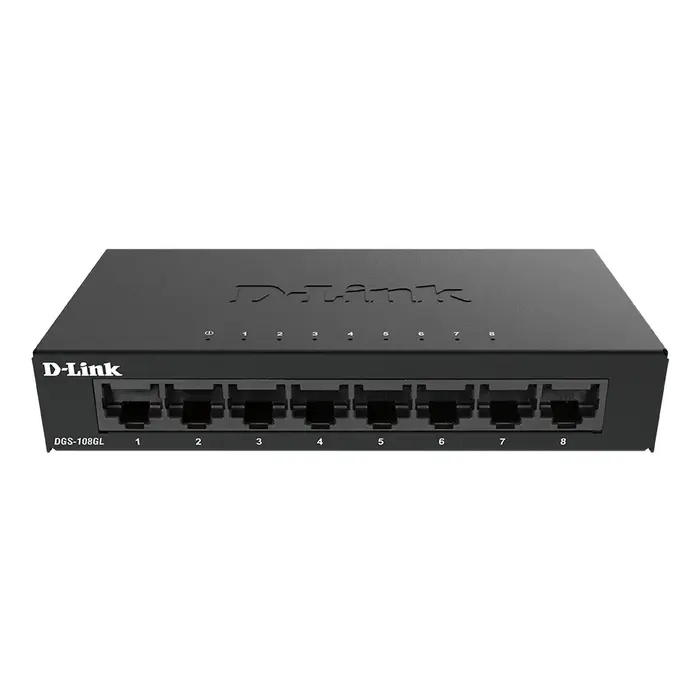 D-Link D-Link DGS-108GL 8-Poorts Gigabit Desktop Switch