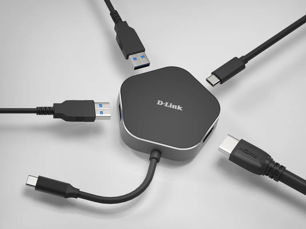 D-Link D-Link DUB-M420 4-in-1 USB-C Hub met HDMI en 60W Power Delivery