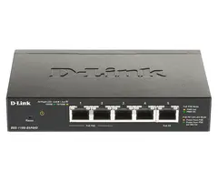 D-Link D-Link DGS-1100-05PDV2 5-Poorts Gigabit Smart Switch PoE-Powered