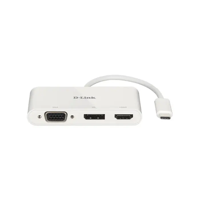 D-Link D-Link DUB-V310 3-in-1 USB-C Video Adapter (HDMI, DisplayPort, VGA)