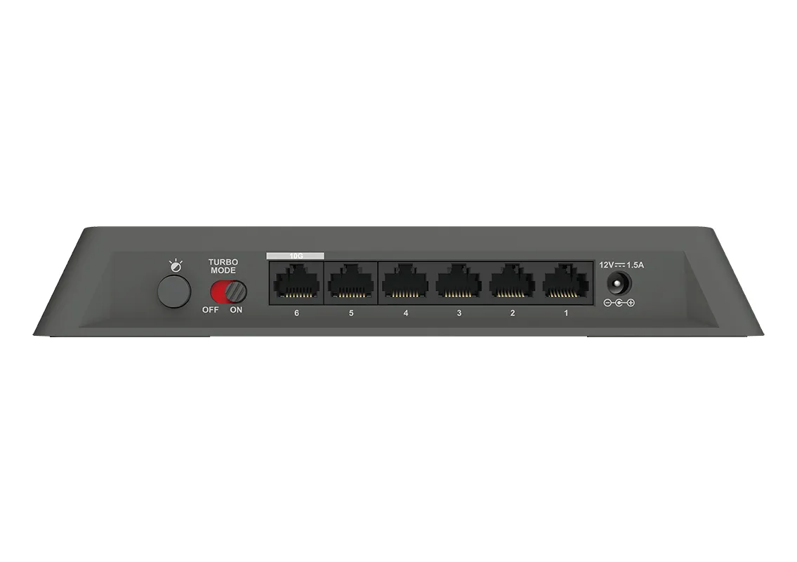 D-Link D-Link DMS-106XT Multi-Gigabit Switch - 5x 2.5G & 1x 10G RJ-45