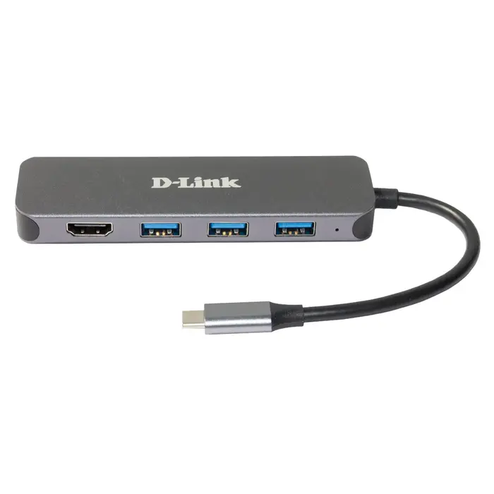 D-Link D-Link DUB-2333 5-in-1 USB-C Hub - 4K HDMI & 60W Power Delivery