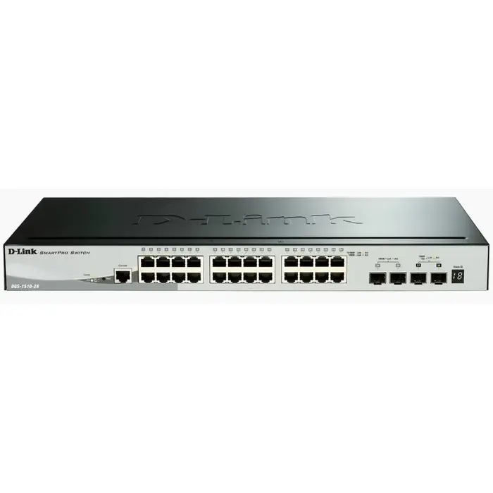 D-Link D-Link DGS-1510-28X Managed L3 Switch - 24x Gigabit & 4x 10G SFP+