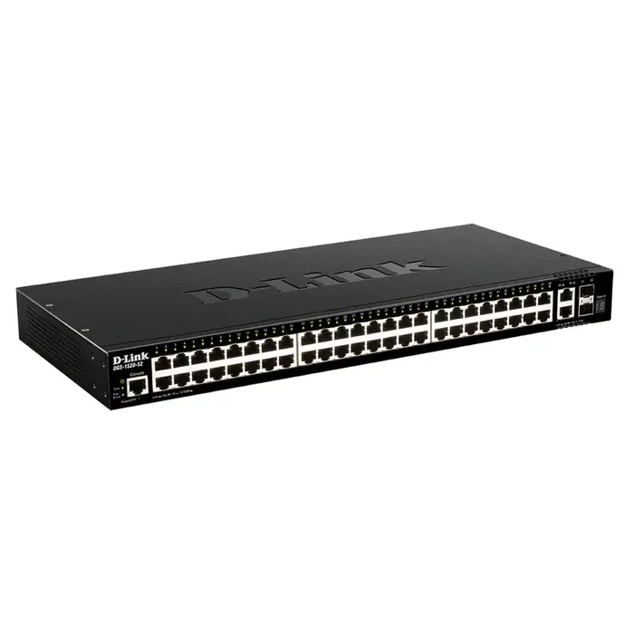 D-Link D-Link DGS-1520-52 Managed L3 Switch - 48x GbE, 4x 10G Uplink