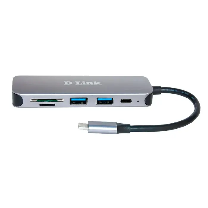 D-Link D-Link DUB-2325 USB-C Hub met SD/MicroSD Kaartlezer en USB 3.0