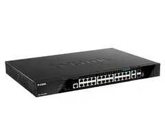D-Link D-Link DGS-1520-28MP/E Layer 3 PoE+ Switch - 24 Poorts + 4x 10G