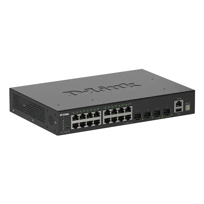 D-Link D-Link DGS-1530-20 Managed Switch (4x 10G SFP+ / 280 mm)