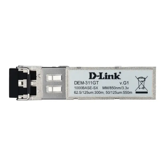 D-Link D-Link DEM-311GT SFP Module 1000Base-SX Multi-Mode (tot 550m)