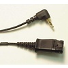 HP-Poly-Plantronics Plantronics QD naar 2.5mm Aansluitkabel 15cm (64279-02)