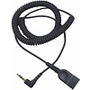 Agent Agent QD naar 3,5mm Jack Adapterkabel voor Headsets - 13001469747