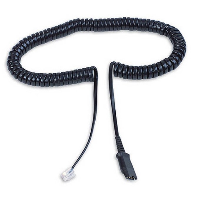 Poly Plantronics U10 Aansluitkabel QD naar RJ10 (26716-01)