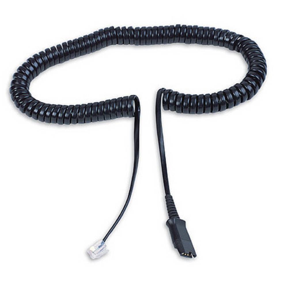 Poly Plantronics U10 Aansluitkabel QD naar RJ10 (26716-01)