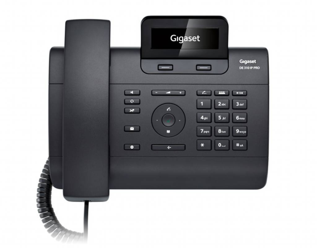 Gigaset pro Gigaset Pro DE310IP Pro VoIP Bureautelefoon met PoE & HD Audio