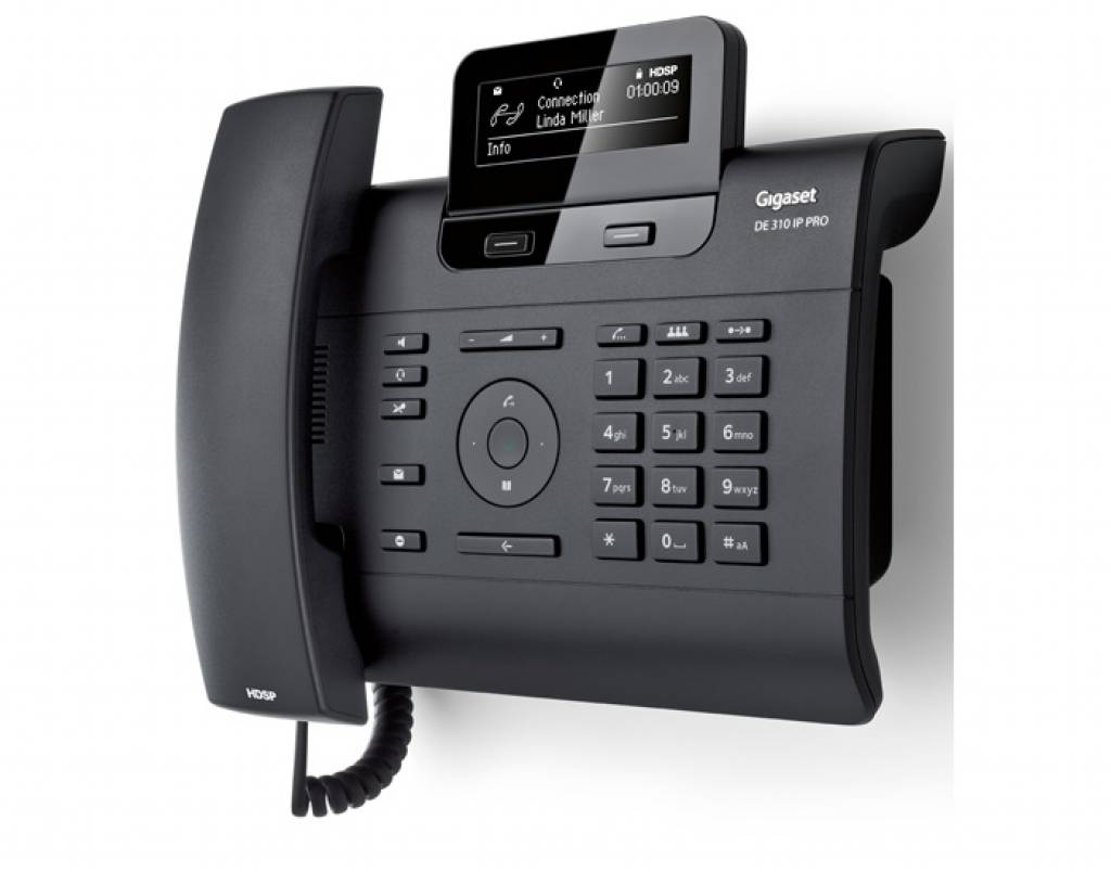 Gigaset pro Gigaset Pro DE310IP Pro VoIP Bureautelefoon met PoE & HD Audio