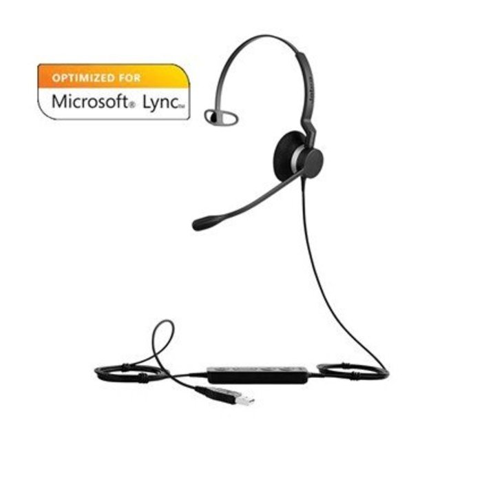 Jabra Jabra BIZ 2300 Mono Usb headset voor MS teams / Skype for business (2393-823-109)