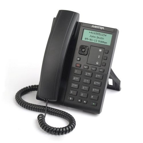 Mitel Mitel 6863i 2-Lijns SIP Bureautelefoon met PoE (80C00005AAA-A)