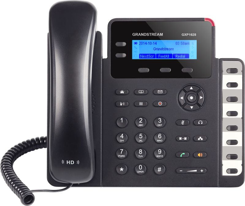 Grandstream Grandstream GXP1628 Zakelijke IP-Telefoon met PoE & Gigabit