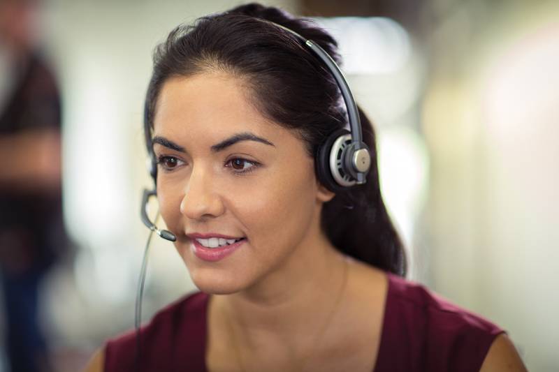 Poly Plantronics EncorePro HW710 Mono Bedrade Headset, foto 2 van 3