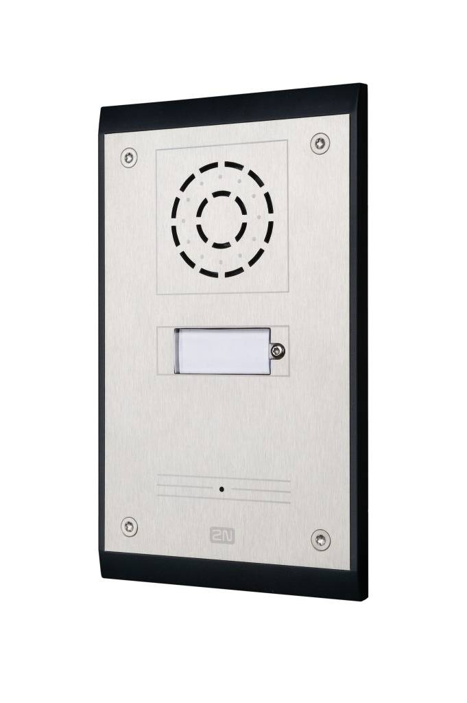 2N Helios IP Uni: robuuste IP‑intercom met RVS & PoE
